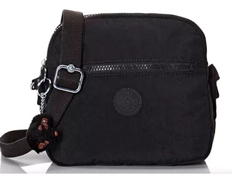 Kipling Bolsa tiracolo Keefe, Tonal preto, One Size.